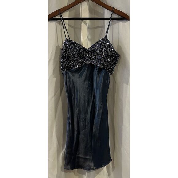 Dresses & Skirts - De Laru Ladies Sparkle‎ Beaded Green Dress Size 11/12